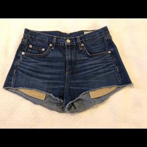 Rag & Bone cutoff Jean Shorts Size 26
